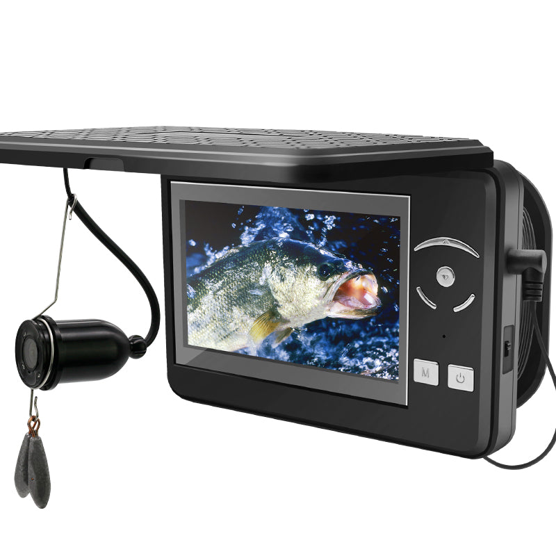 KKmoon® 15M Underwater Fish Finder HD 1200TVL Camera for Ice/Sea/River  Fishing with 7in LCD Monitor